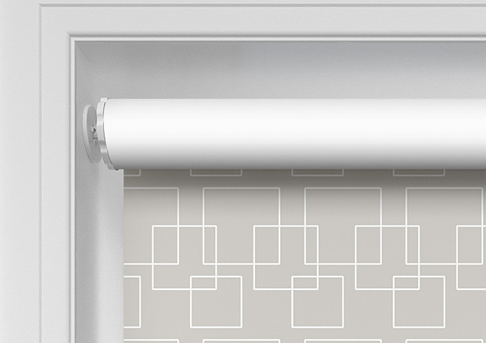 Mod Cube, Stone Grey - Twist&Fit Roller Blind - Image 10